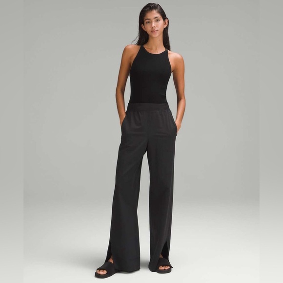 Lululemon Lightweight Ribbed Knit Tank Top Black in M - Picture 2 of 15